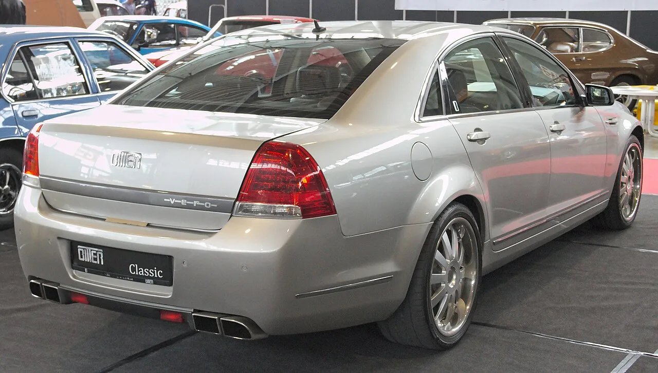 Bitter Vero, rear