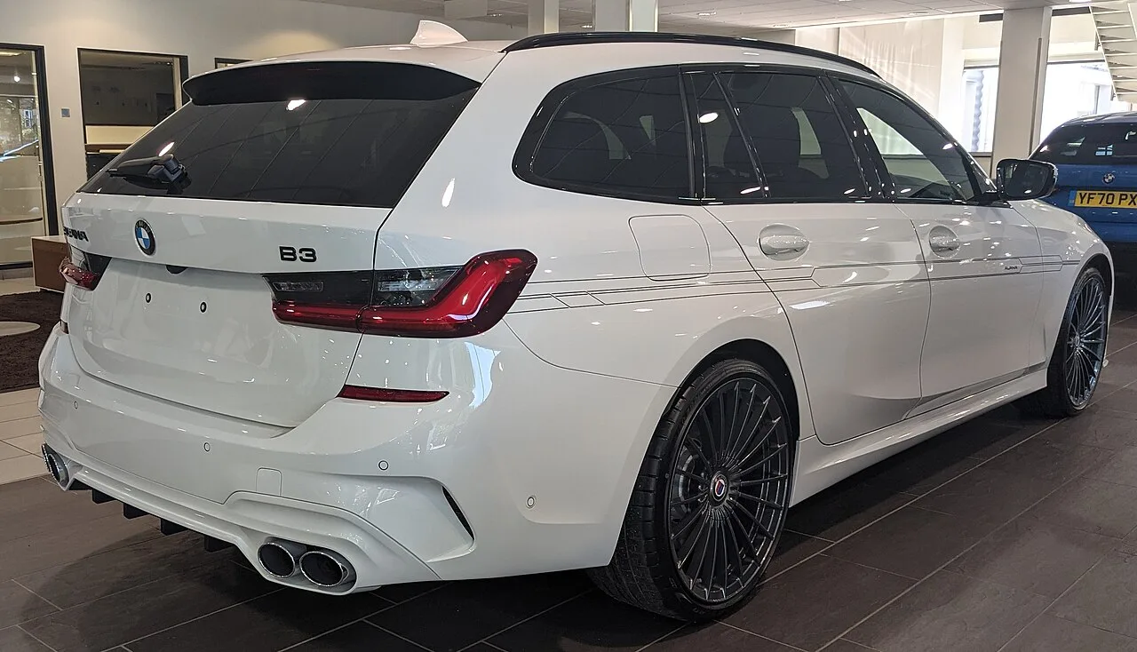 BMW Alpina B3, rear