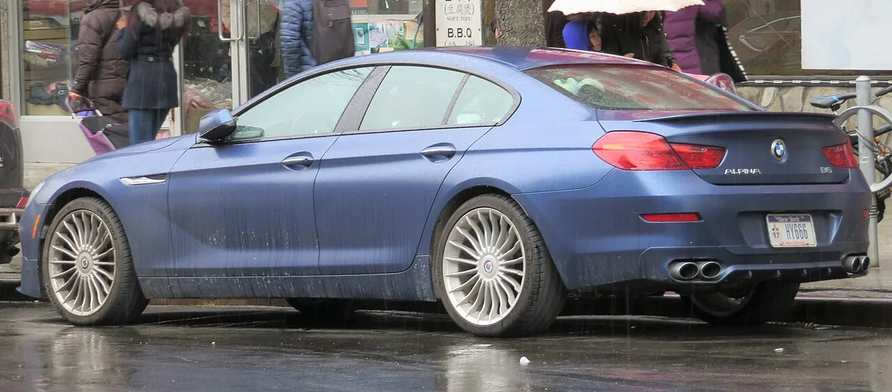 BMW Alpina B6, rear