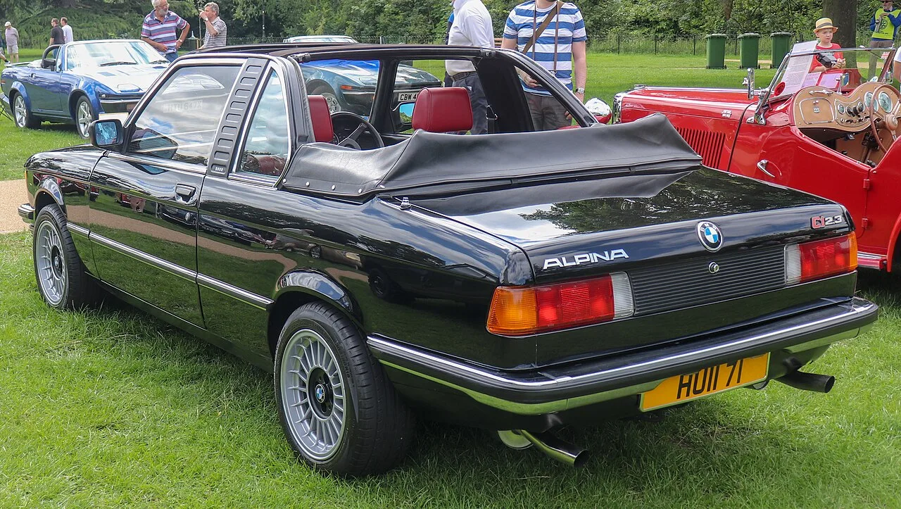 BMW Alpina C1, rear
