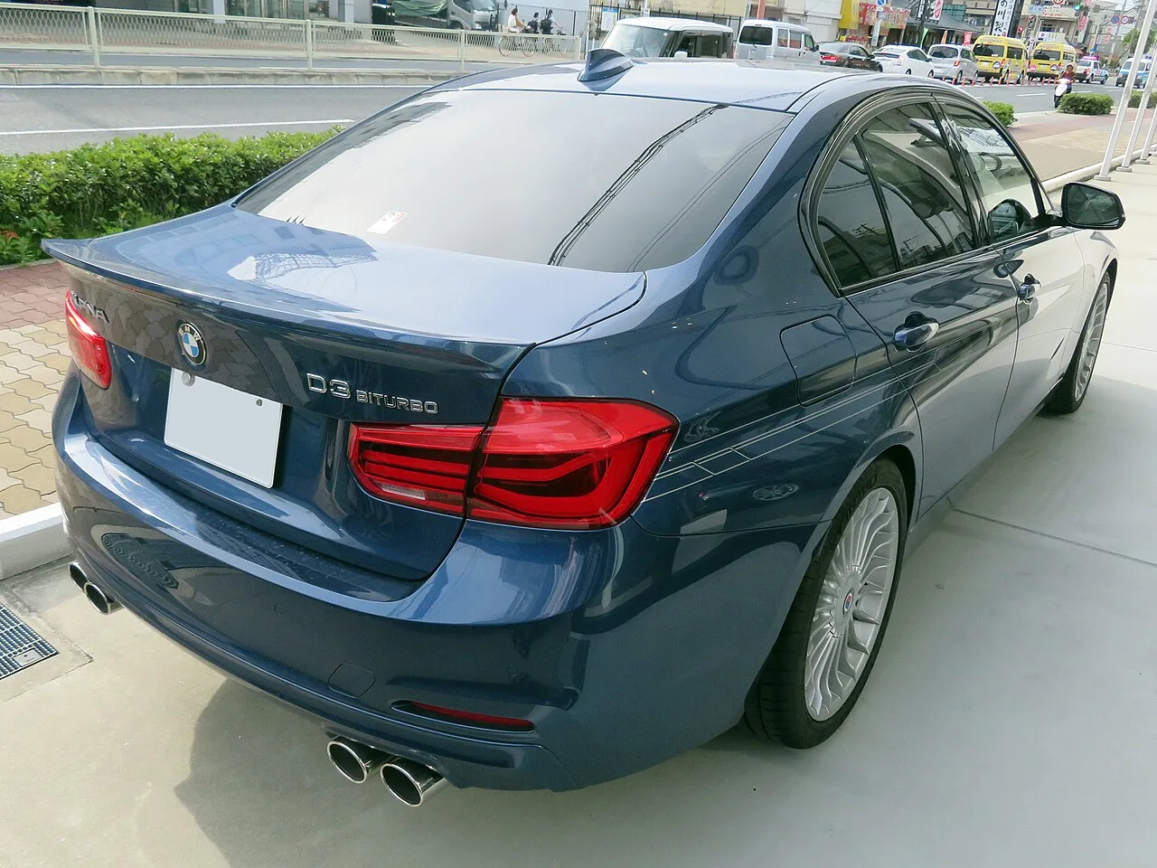 BMW Alpina D3, rear
