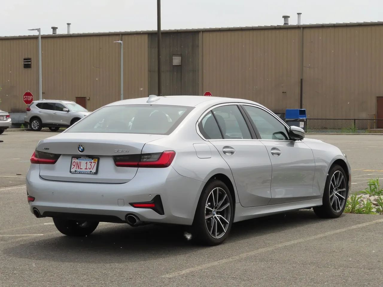 BMW 3 Series, rear