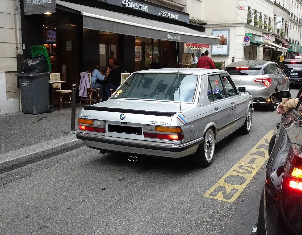 BMW 5 Series, rear