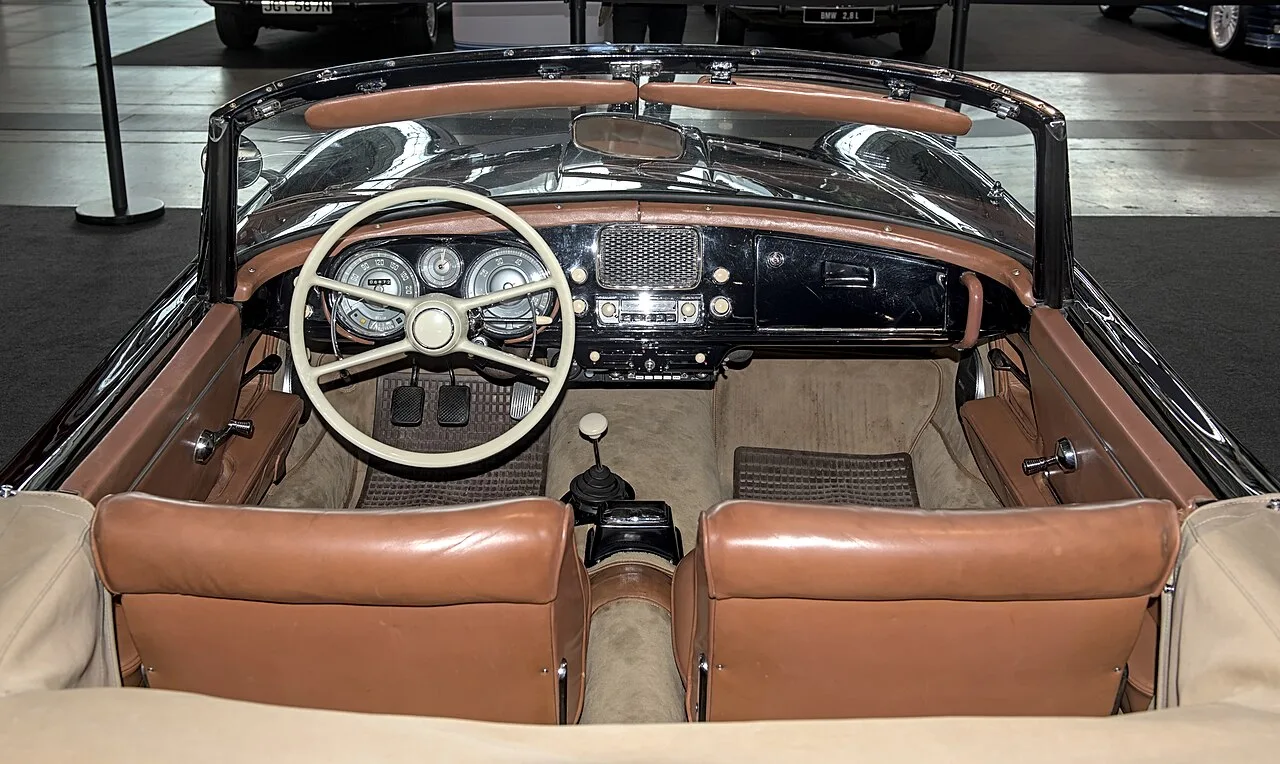 BMW 507, interior