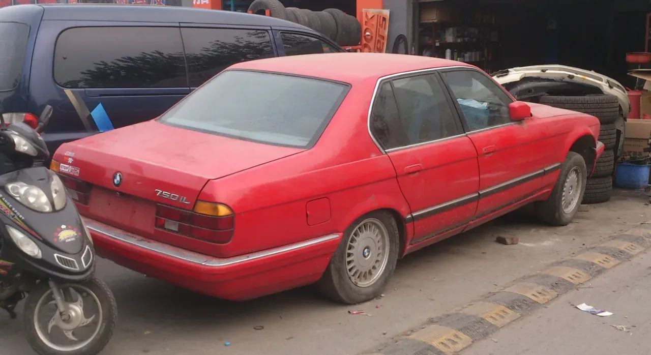 BMW 7 Series, rear