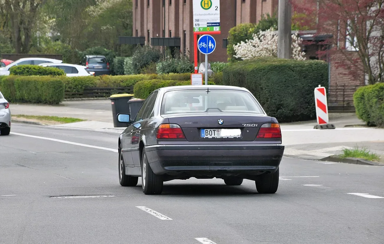 BMW 7 Series, rear