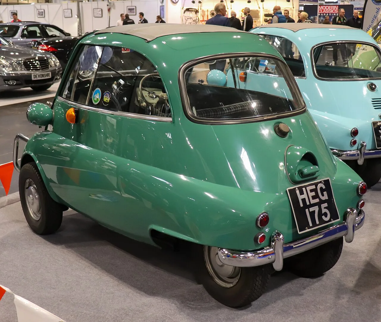 BMW Isetta, rear