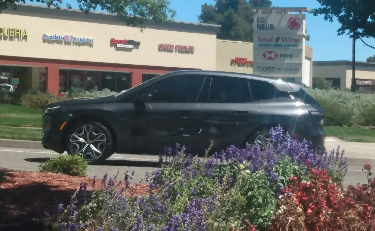 BMW iX, side