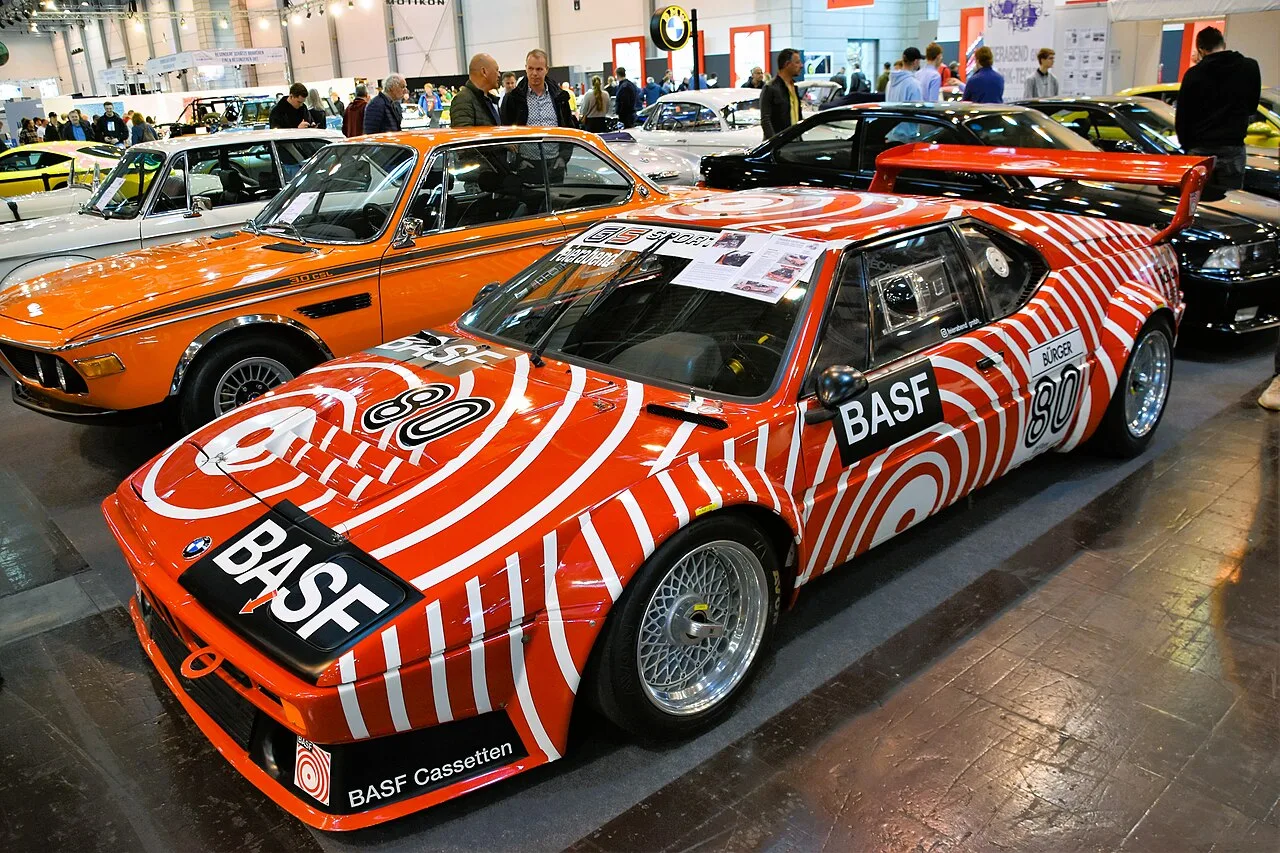 BMW M1, rear