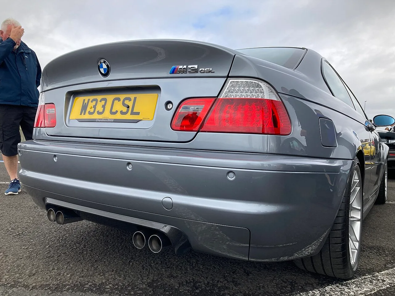 BMW M3 CSL, rear