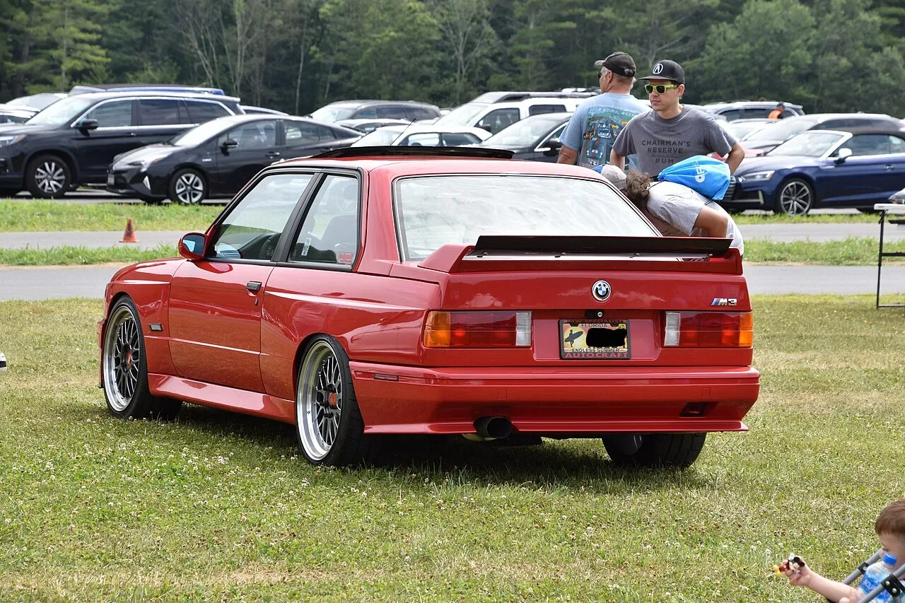 BMW M3, rear