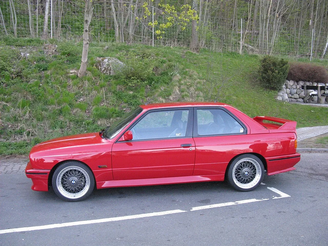BMW M3, side