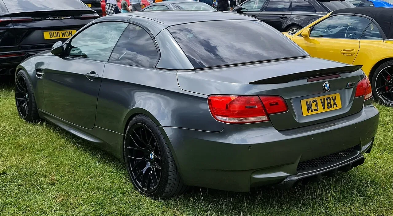 BMW M3, rear