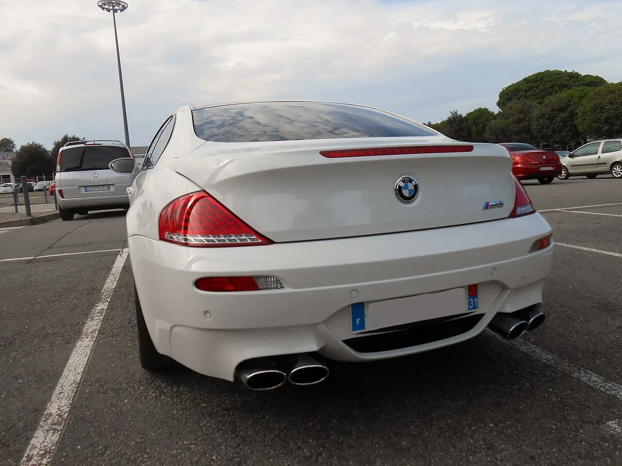 BMW M6, rear