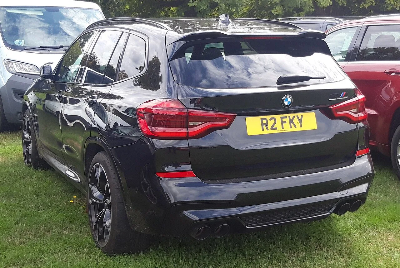 BMW X3 M Performance, rear