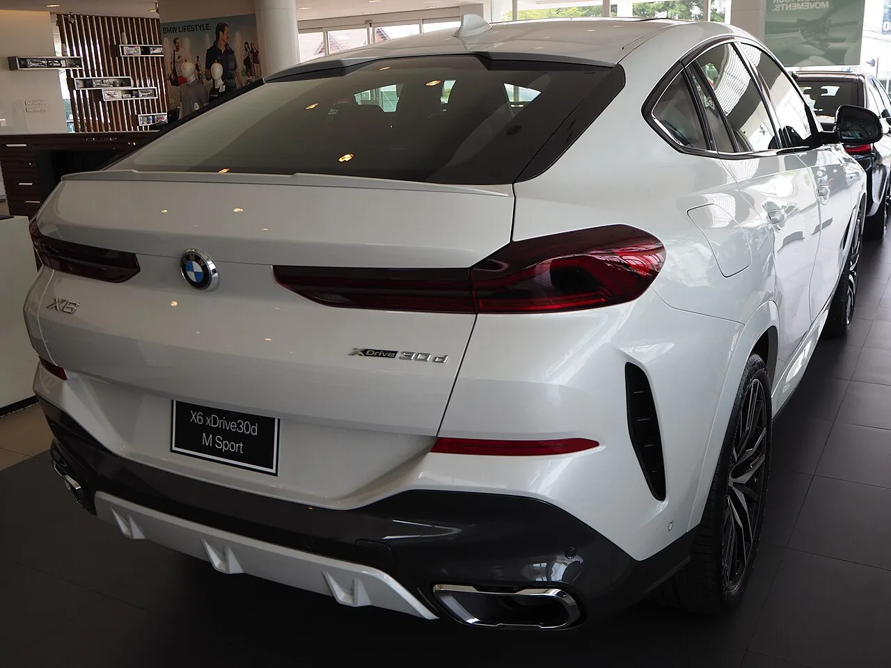 BMW X6 M Performance, rear