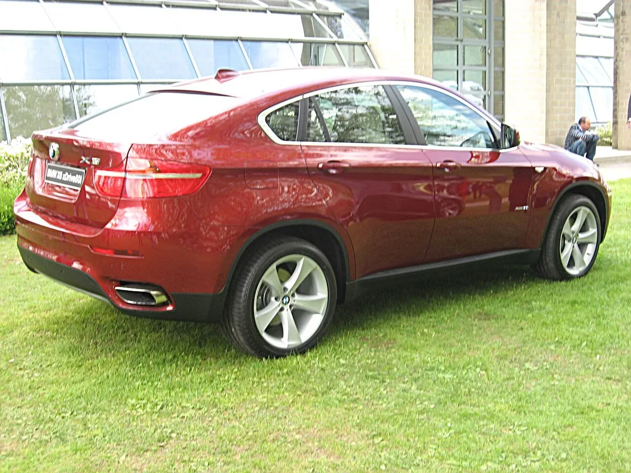 BMW X6, rear