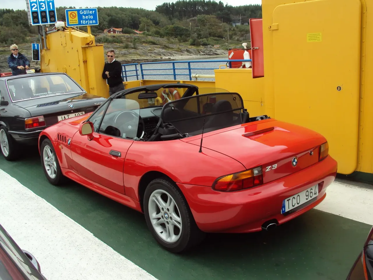 BMW Z3, rear