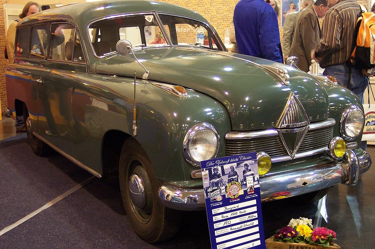 Borgward Hansa 1500, rear