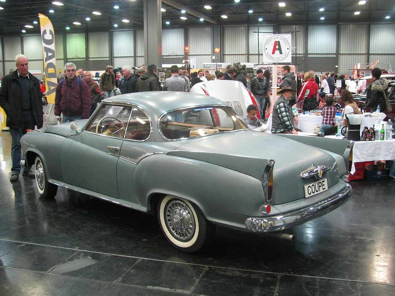 Borgward Isabella TS cabriolet and Coupé, rear
