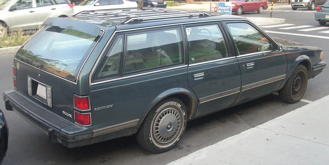 Buick Century GS, rear