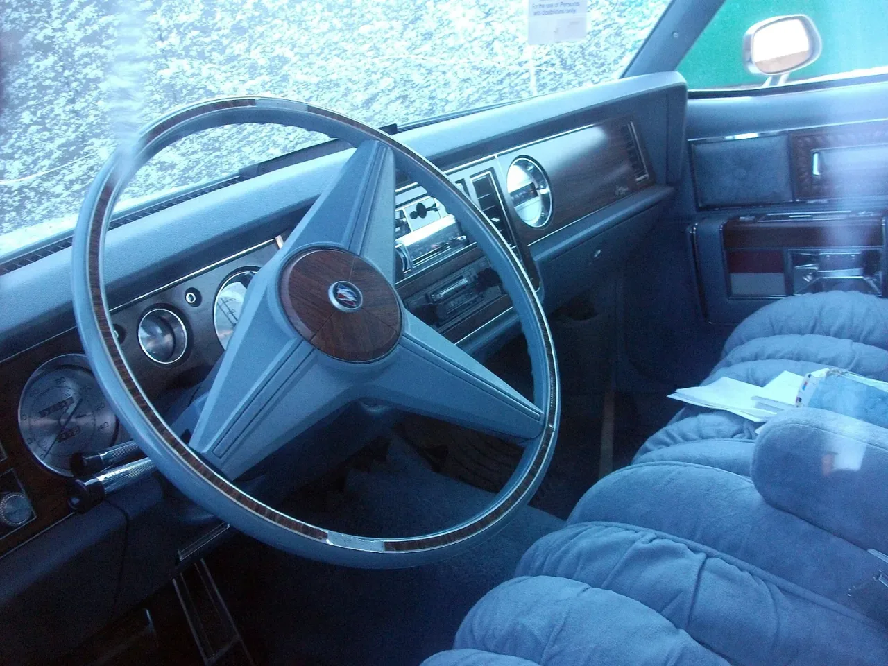 Buick Electra/Park Avenue, interior