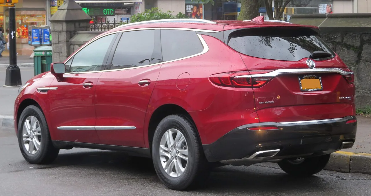 Buick Enclave, rear