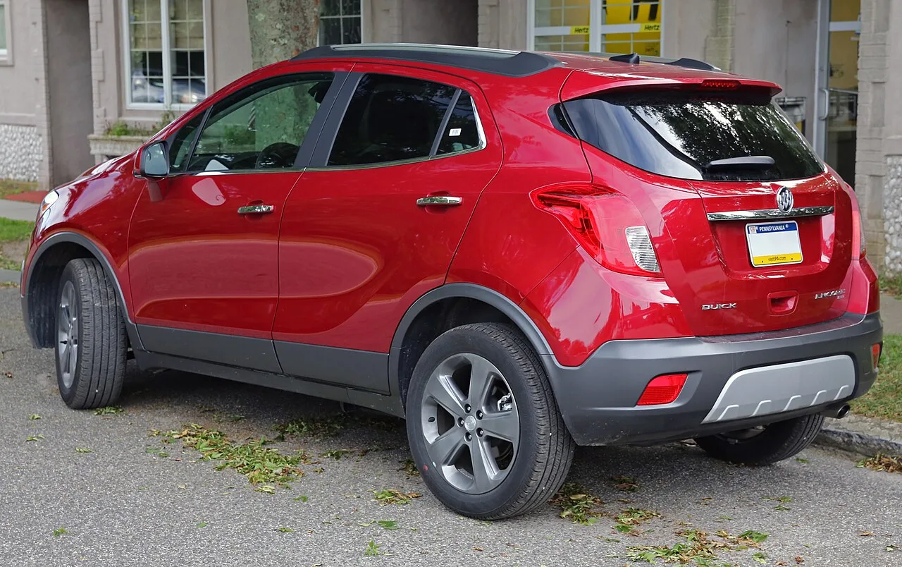 Buick Encore, rear