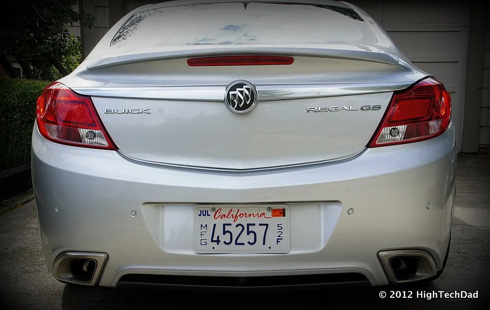 Buick Regal, rear