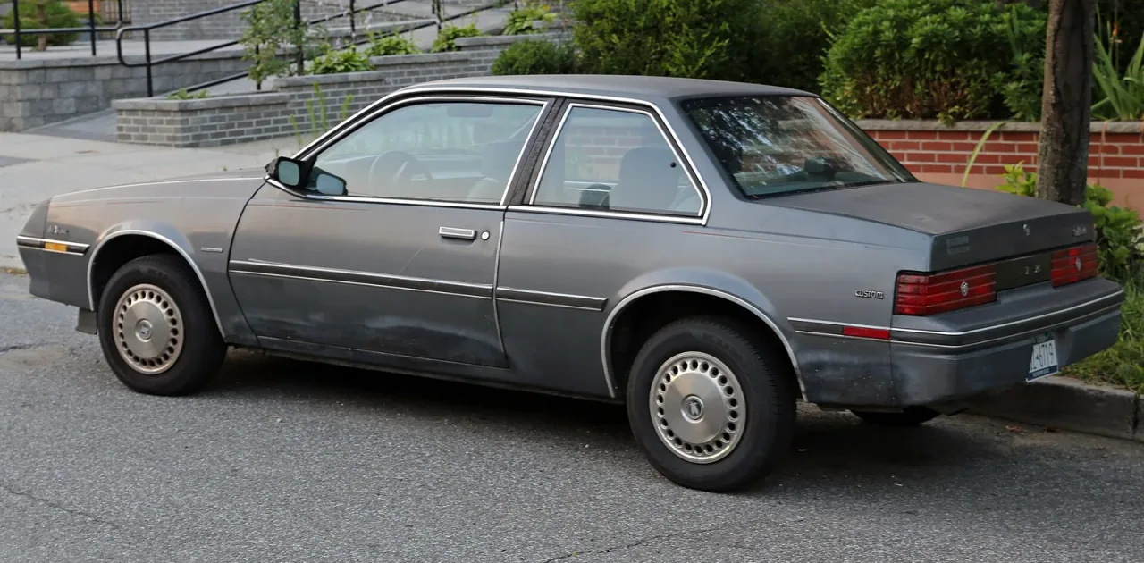 Buick Skyhawk, rear