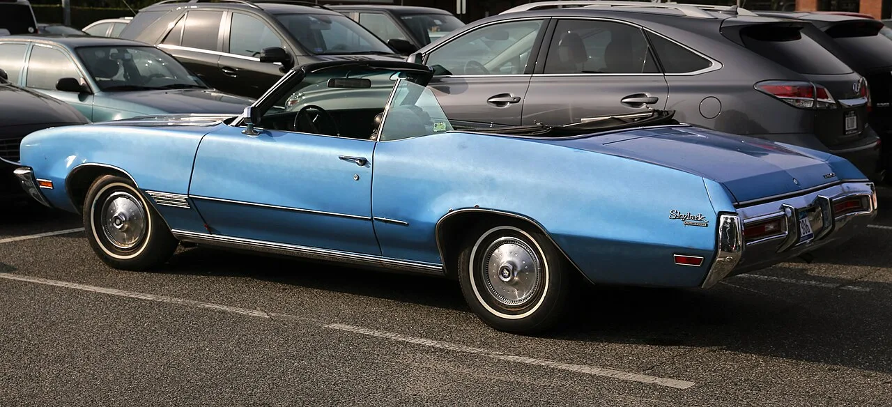 Buick Skylark GSX, rear