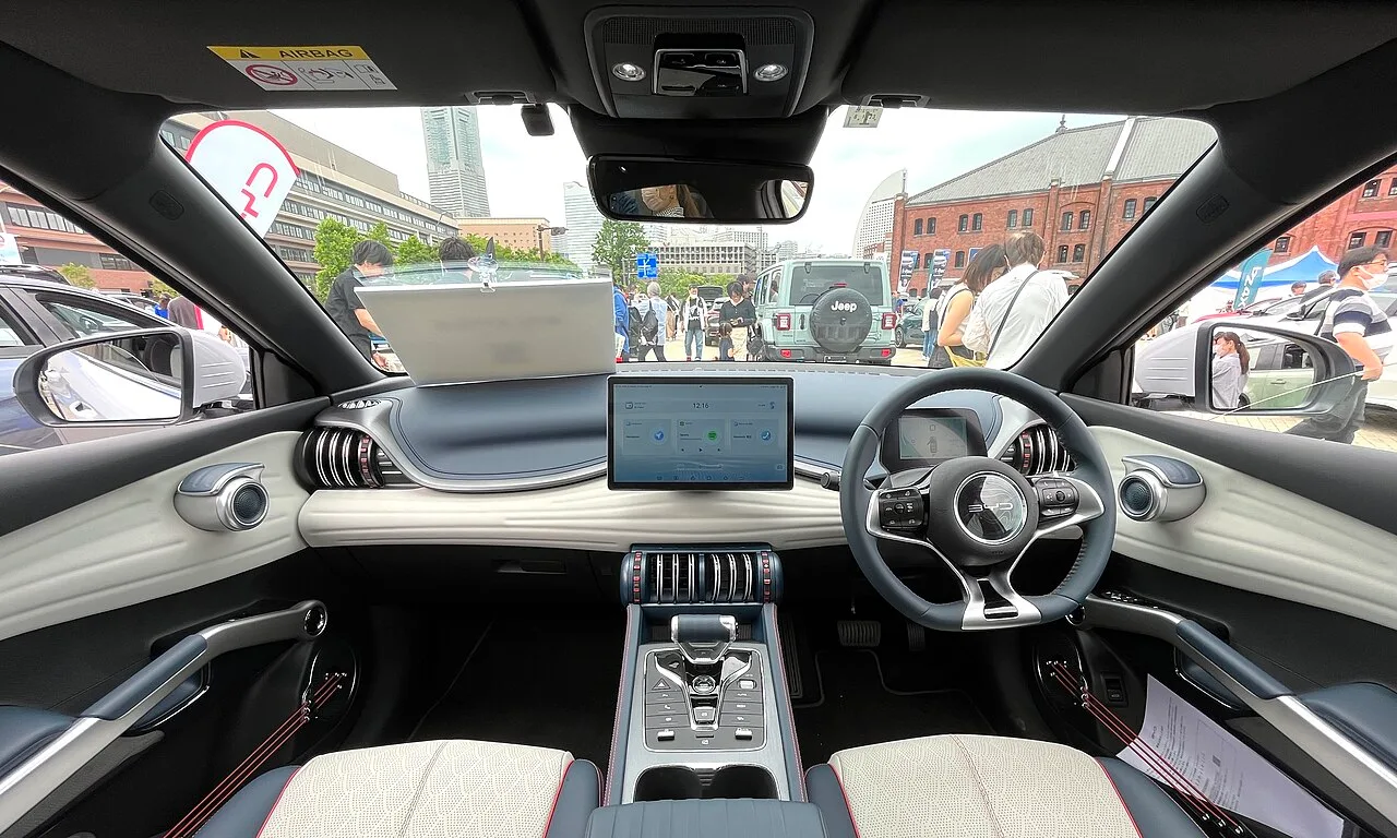 BYD Atto 3, interior