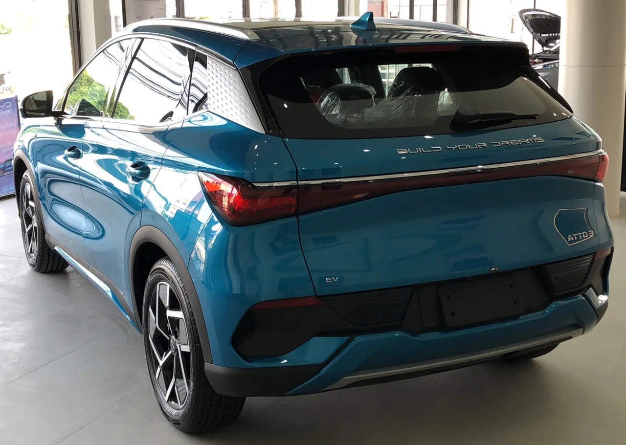 BYD Atto 3, rear