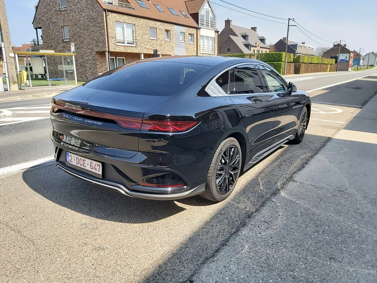BYD Han, side