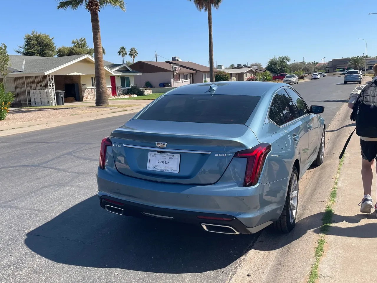 Cadillac CT5, rear