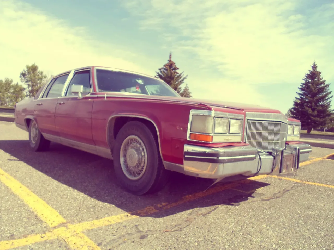 Cadillac Fleetwood Brougham, rear