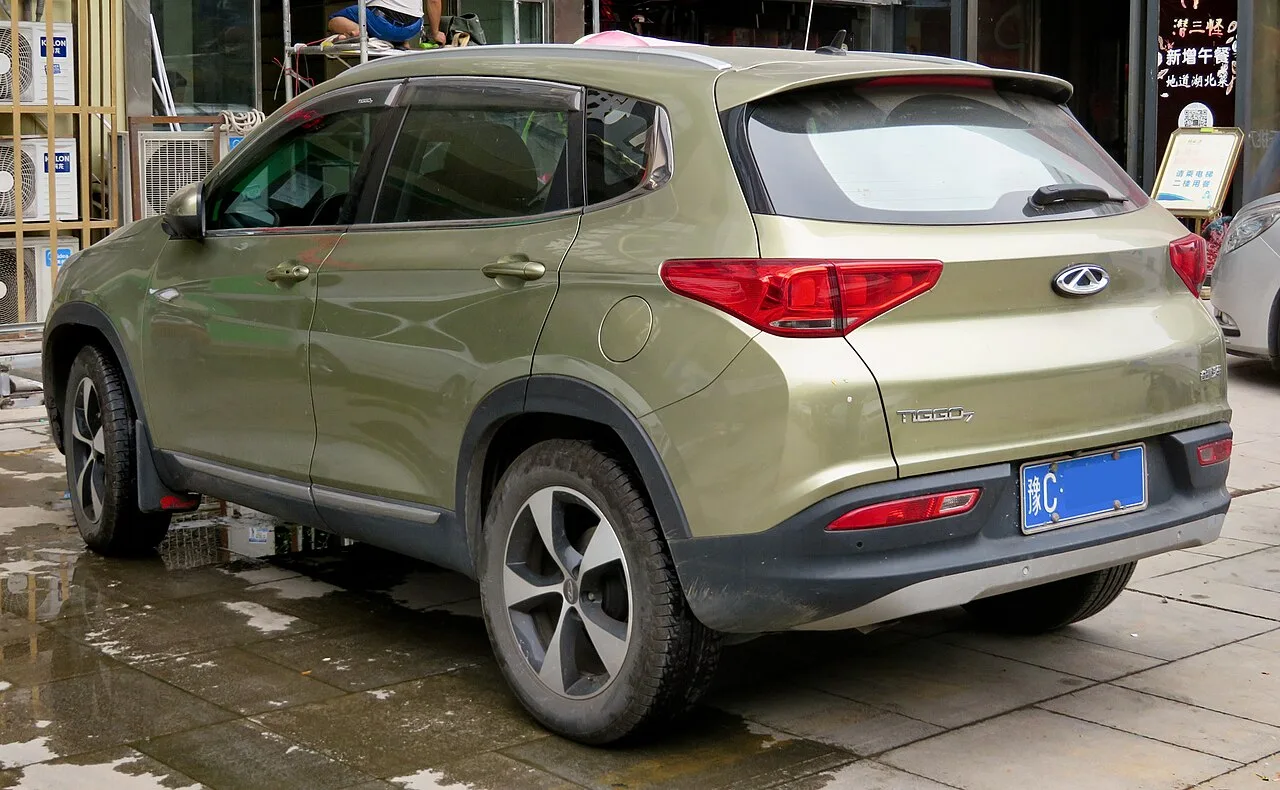 Chery Tiggo 7 first generation, rear