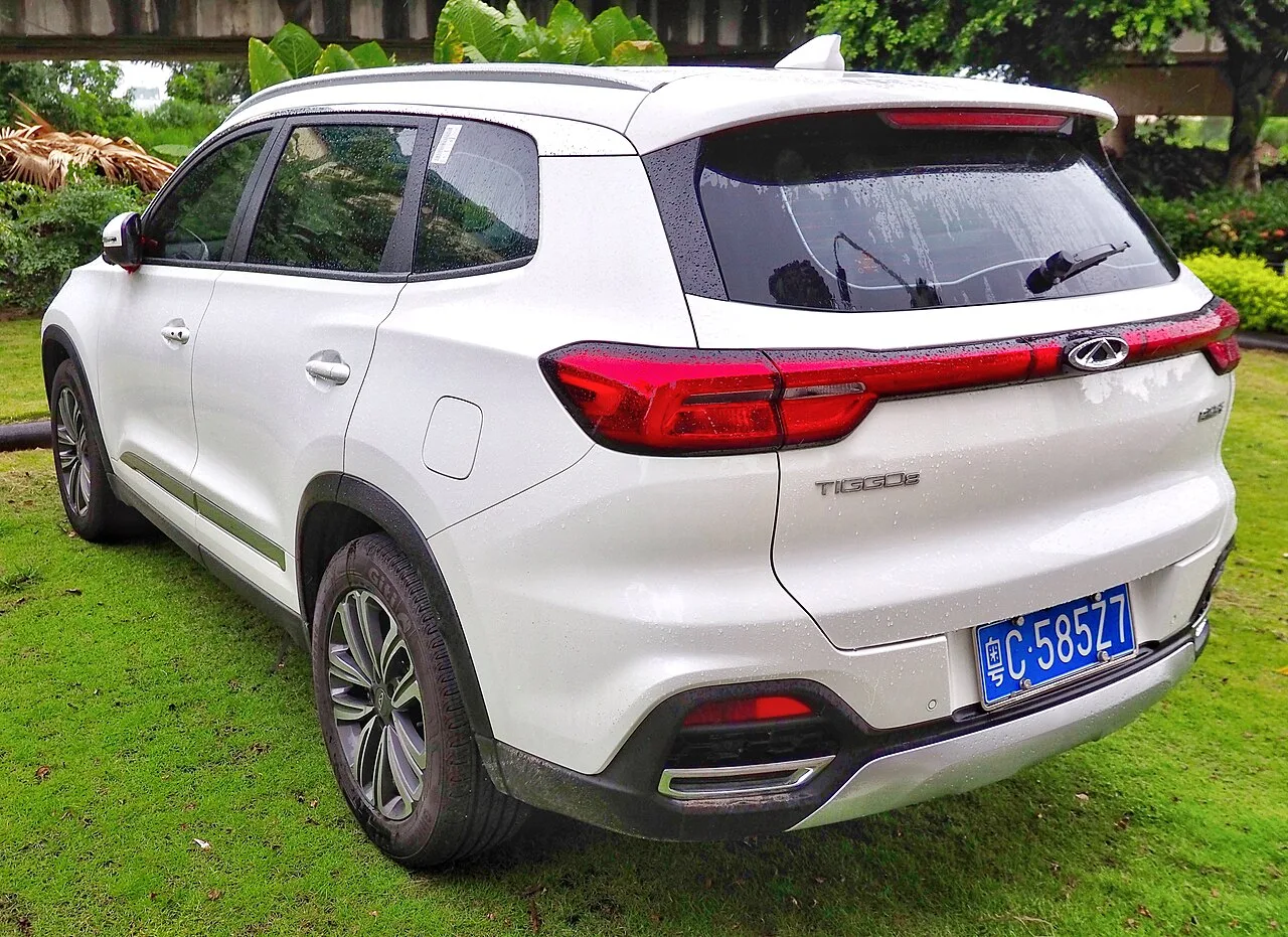 Chery Tiggo 8 first generation, rear