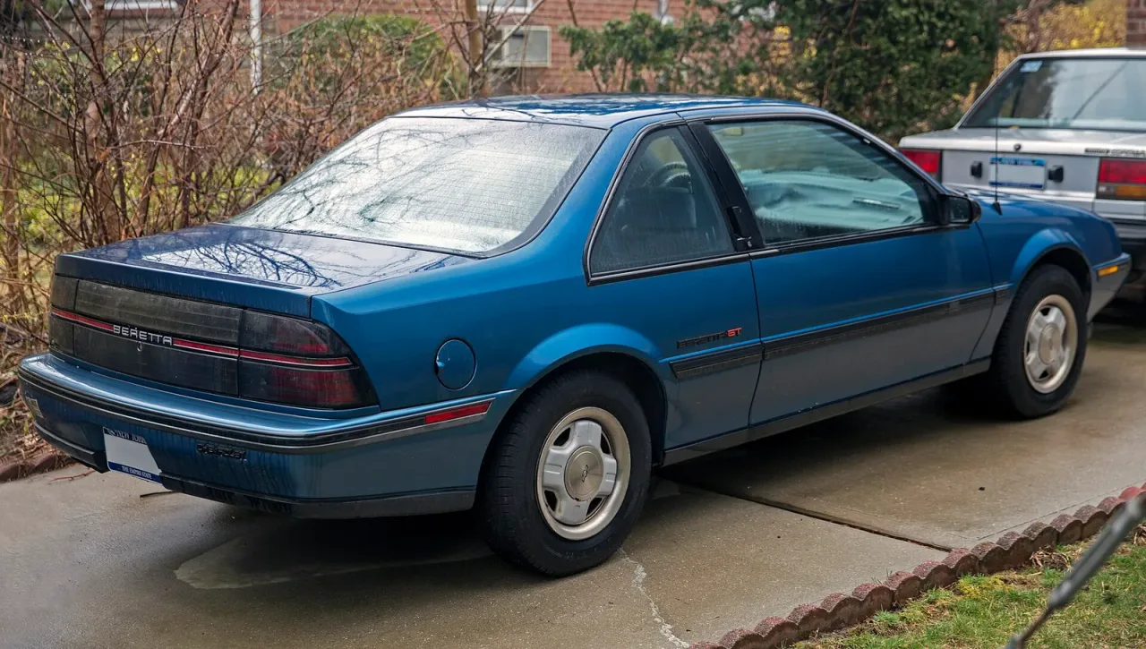 Chevrolet Beretta, rear