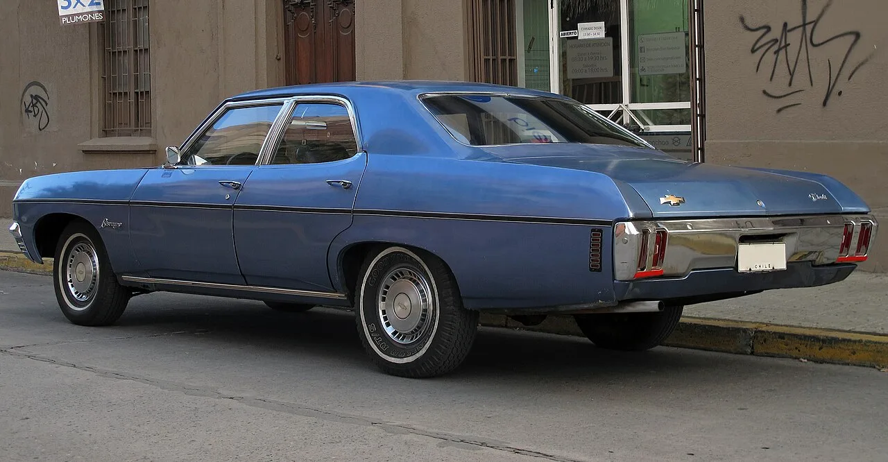 Chevrolet Biscayne, rear