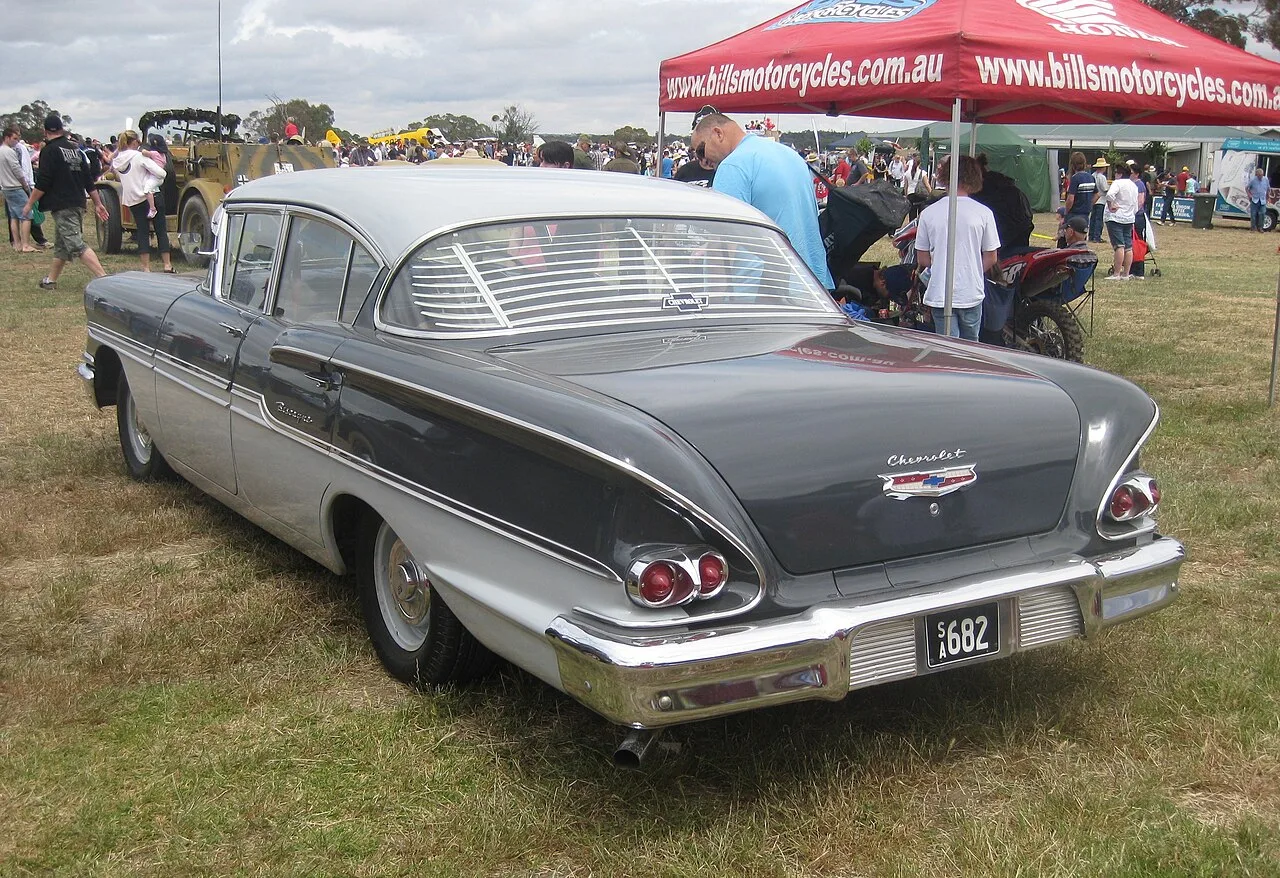 Chevrolet Biscayne, rear