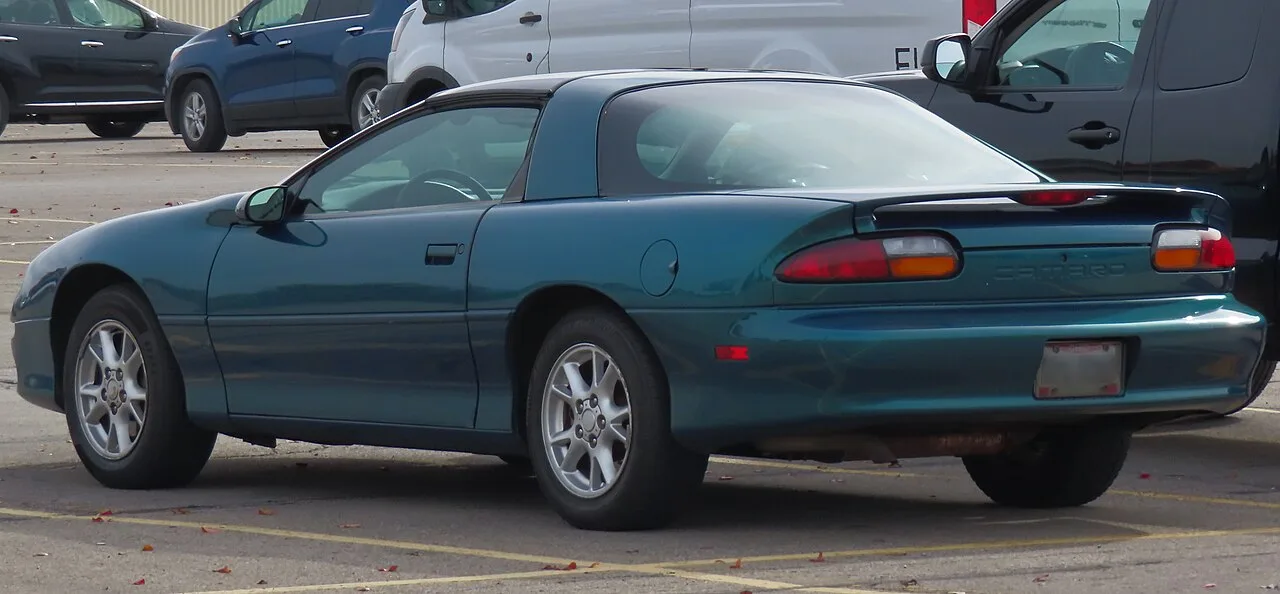 Chevrolet Camaro, rear