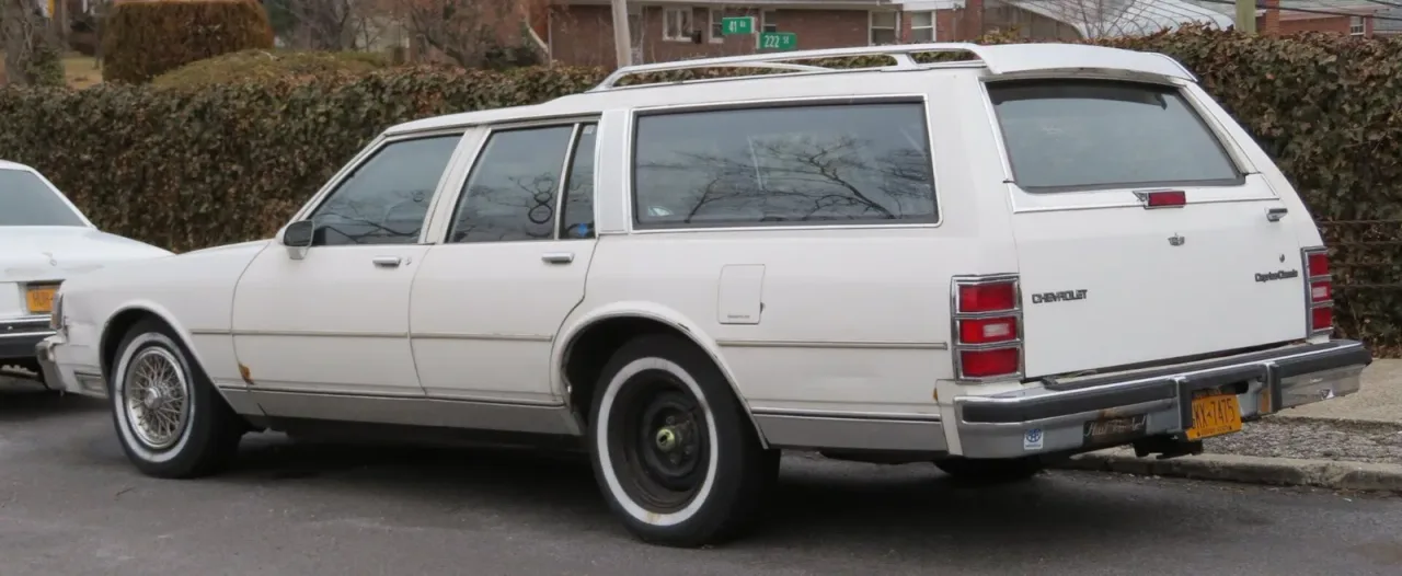Chevrolet Caprice, rear