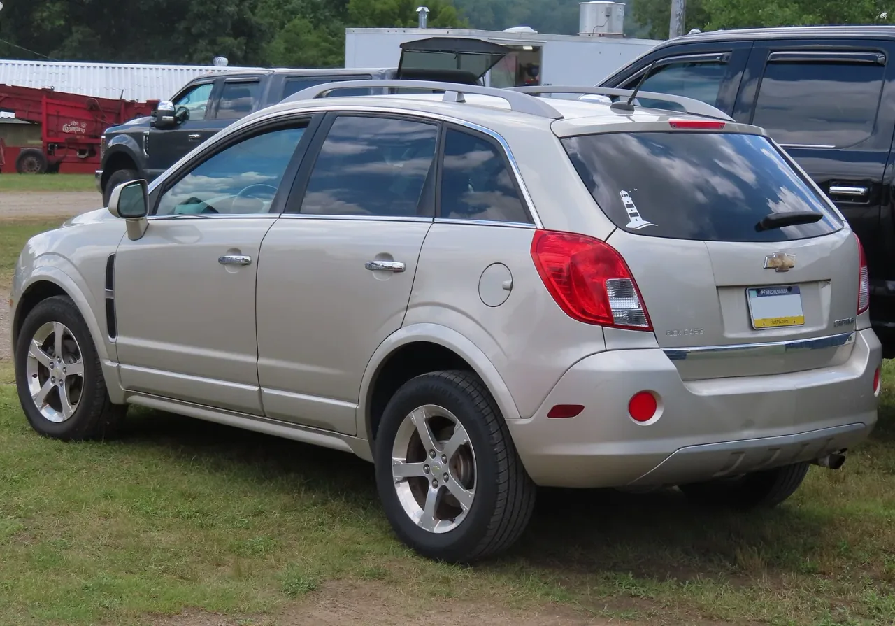 Chevrolet Captiva, rear