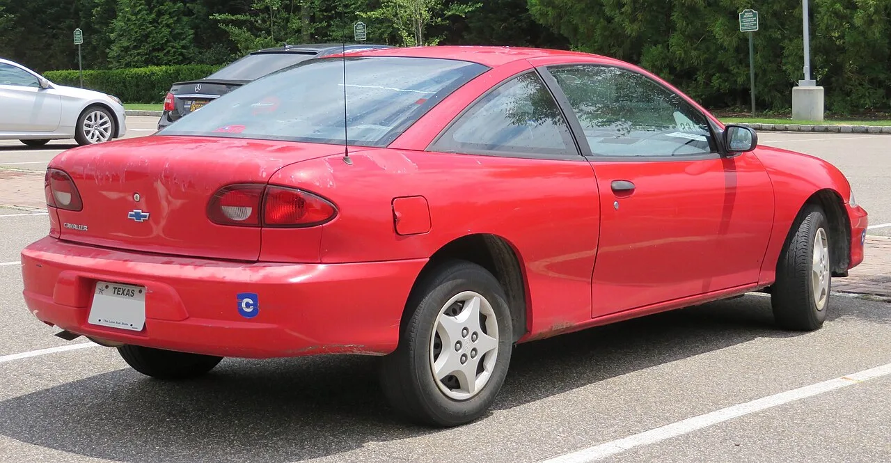 Chevrolet Cavalier, rear