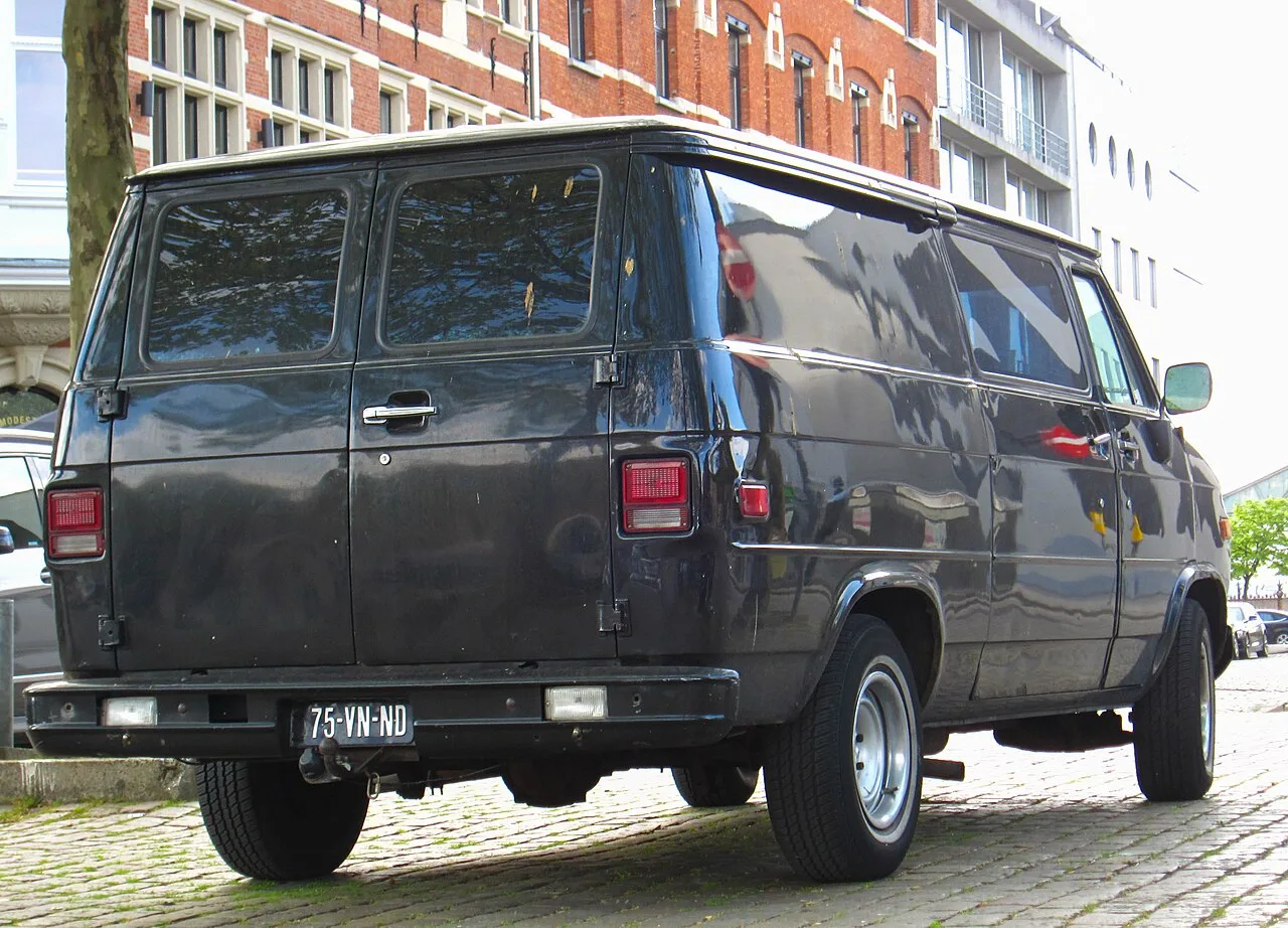 Chevrolet Chevy Van G10/G20, rear
