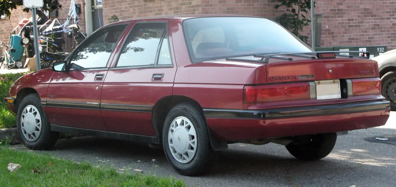 Chevrolet Corsica, rear