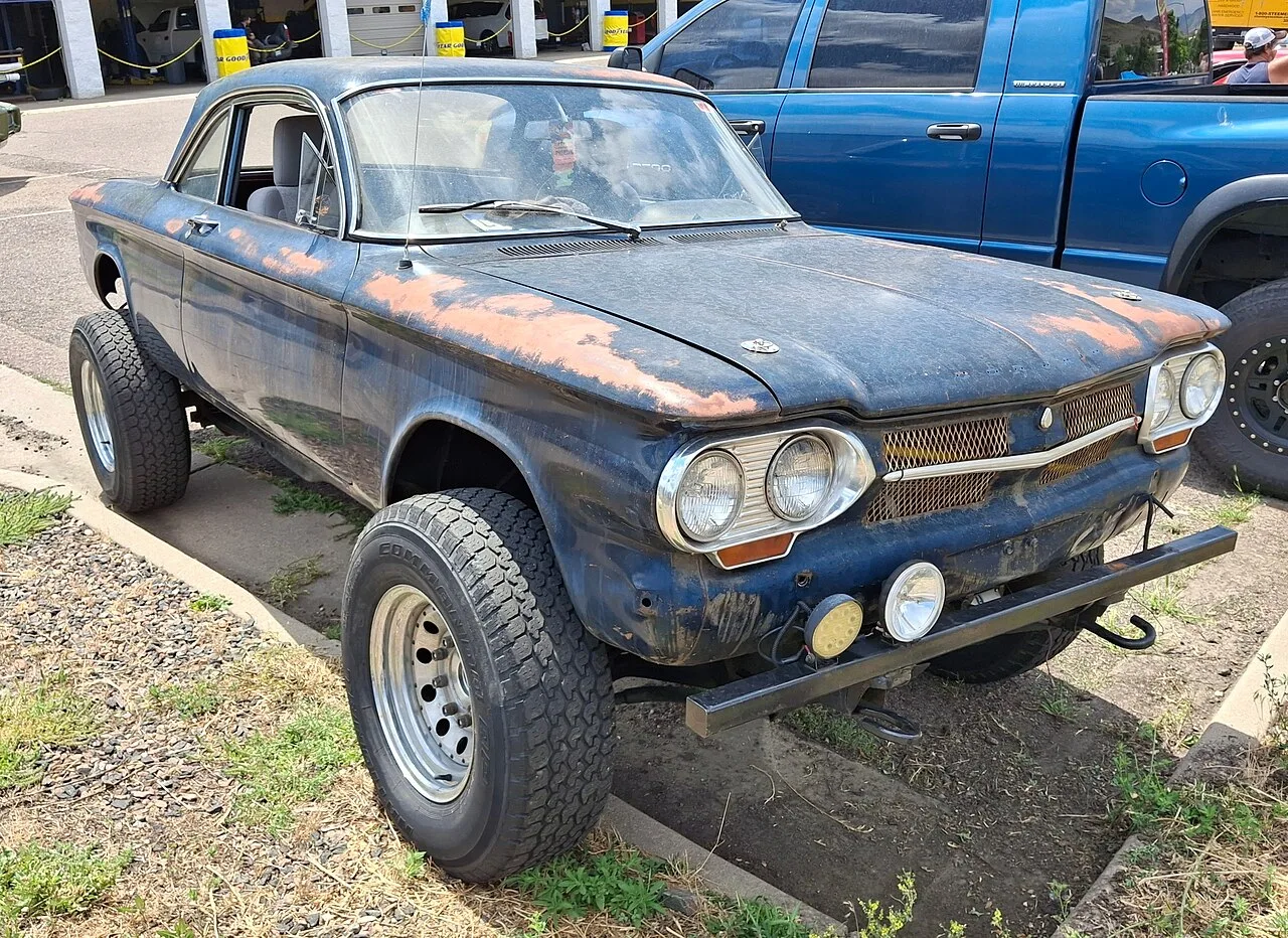 Chevrolet Corvair Monza Spyder, side