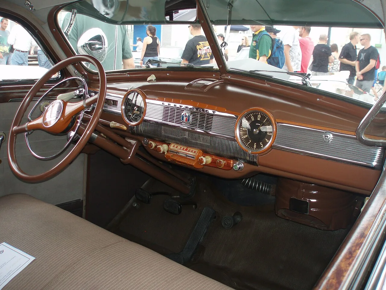 Chevrolet Fleetline, interior