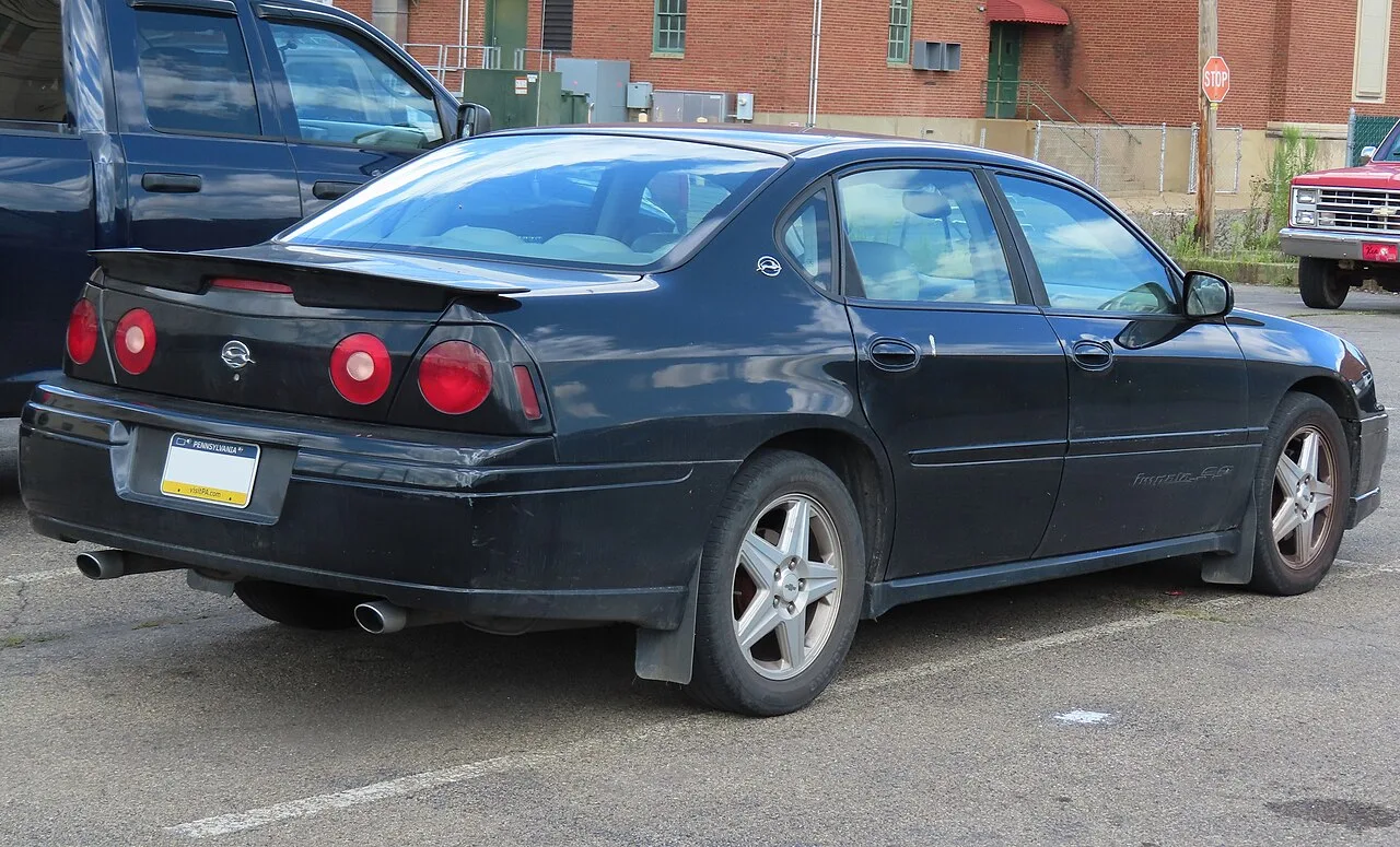 Chevrolet Impala, rear